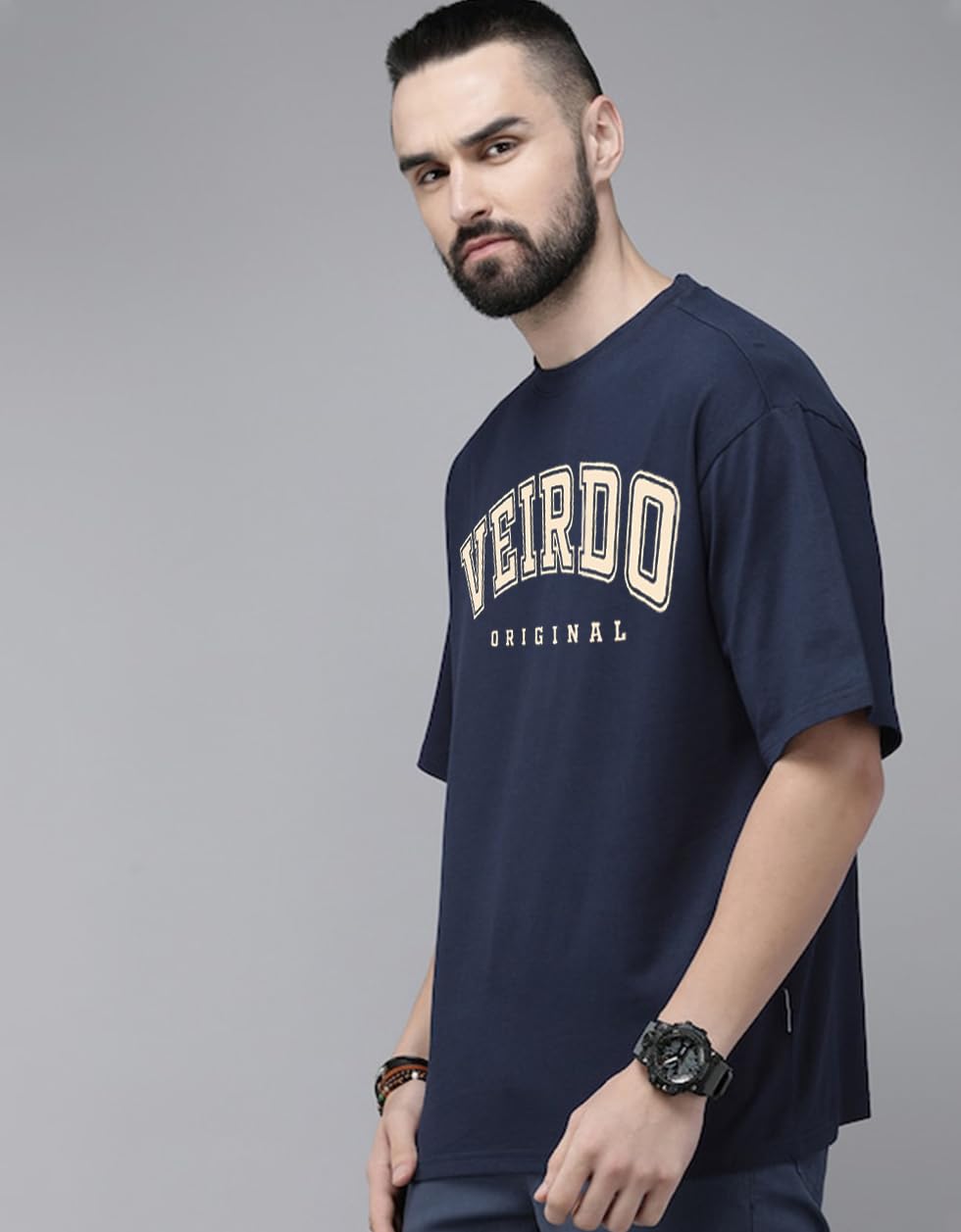 Pure Cotton Green, Royal Blue, Red, Navy Blue & Swan White Oversized Fit Originals Typographic Printed Half Sleeve T-Shirt for Men & Boys (Available in Sizes S to 2XL)