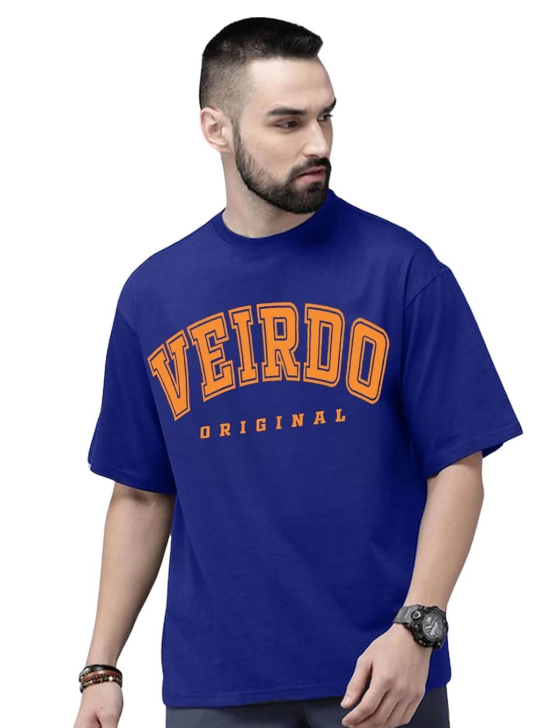 Pure Cotton Green, Royal Blue, Red, Navy Blue & Swan White Oversized Fit Originals Typographic Printed Half Sleeve T-Shirt for Men & Boys (Available in Sizes S to 2XL)