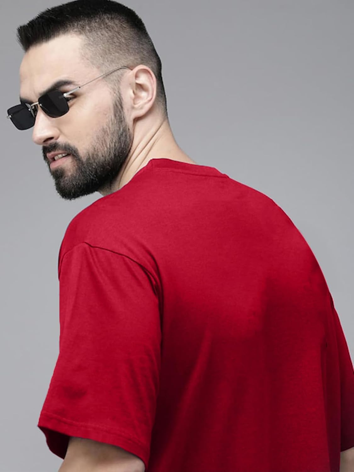 Pure Cotton Green, Royal Blue, Red, Navy Blue & Swan White Oversized Fit Originals Typographic Printed Half Sleeve T-Shirt for Men & Boys (Available in Sizes S to 2XL)