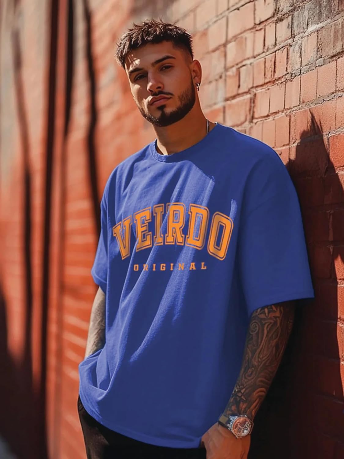 Pure Cotton Green, Royal Blue, Red, Navy Blue & Swan White Oversized Fit Originals Typographic Printed Half Sleeve T-Shirt for Men & Boys (Available in Sizes S to 2XL)