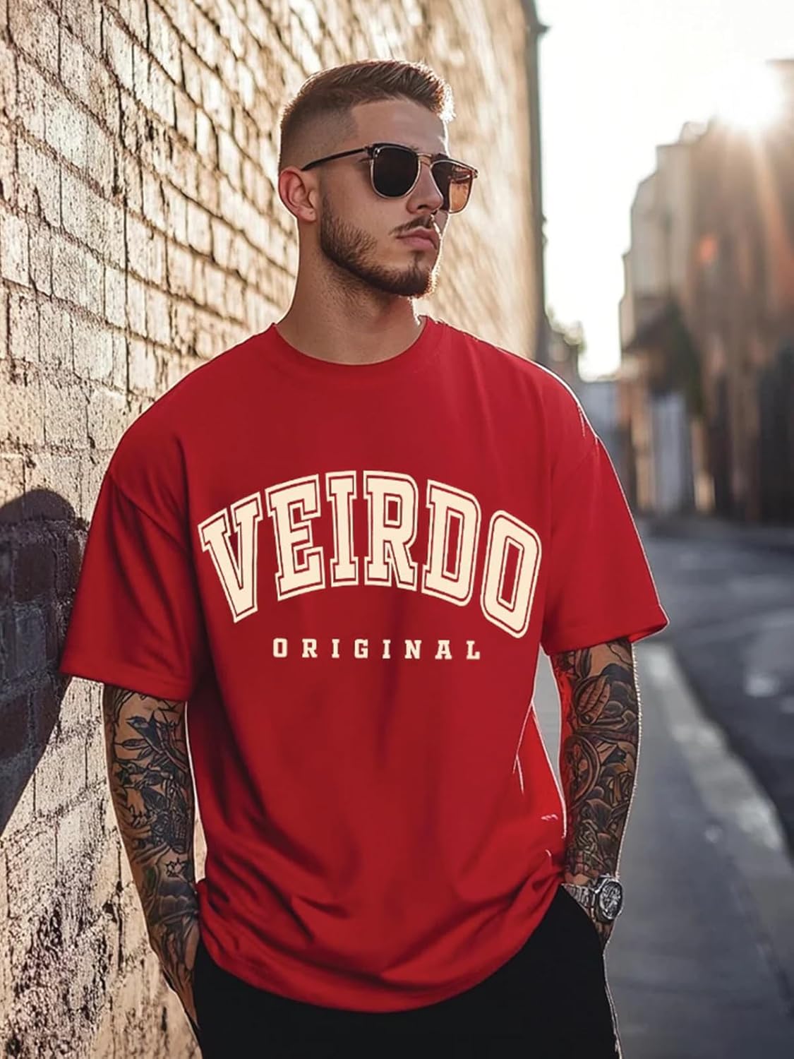 Pure Cotton Green, Royal Blue, Red, Navy Blue & Swan White Oversized Fit Originals Typographic Printed Half Sleeve T-Shirt for Men & Boys (Available in Sizes S to 2XL)