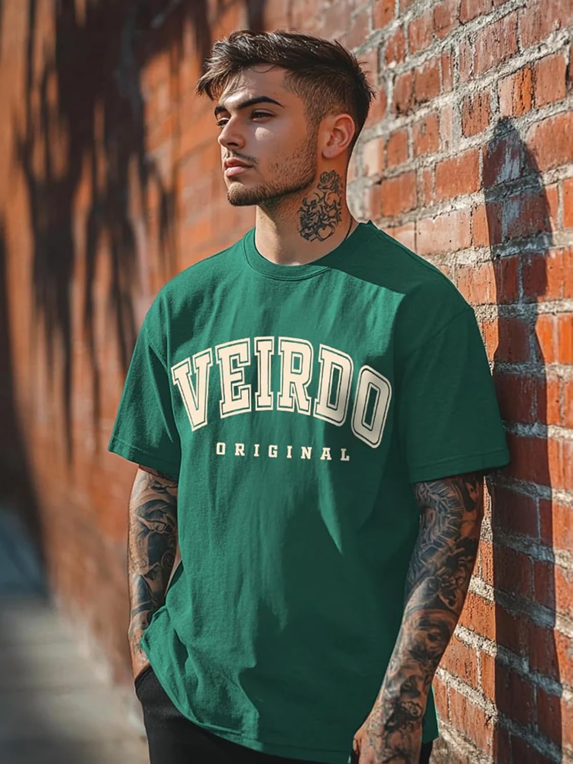 Pure Cotton Green, Royal Blue, Red, Navy Blue & Swan White Oversized Fit Originals Typographic Printed Half Sleeve T-Shirt for Men & Boys (Available in Sizes S to 2XL)