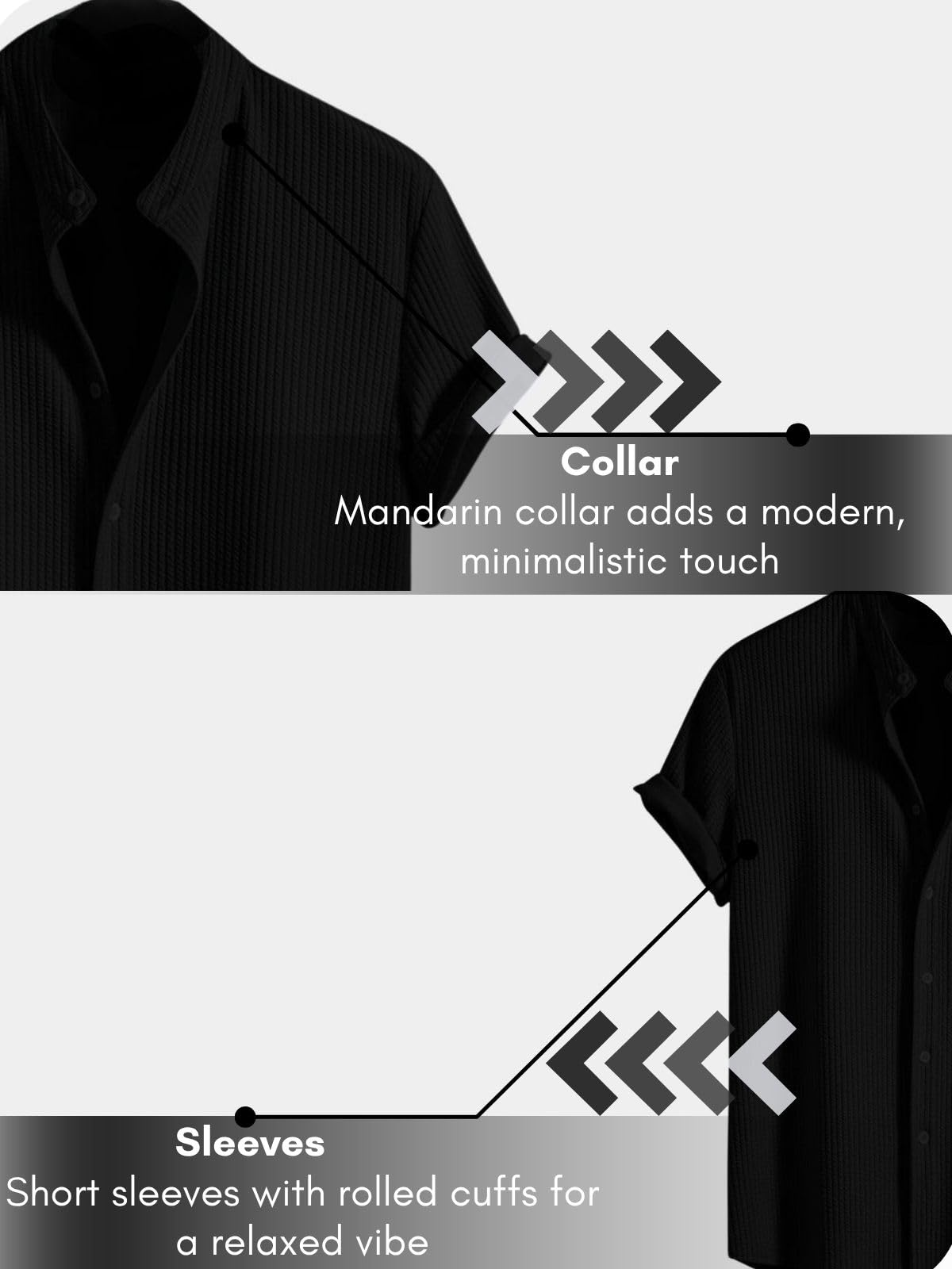 GRECIILOOKS Men's Polycotton Regular Fit Casual Shirt | Stylish | Printed | Solid | Short Sleeve | Trendy (Available in Plus Size and Combo Pack of 2)