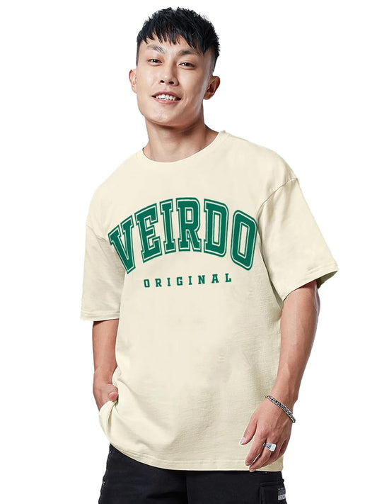 Pure Cotton Green, Royal Blue, Red, Navy Blue & Swan White Oversized Fit Originals Typographic Printed Half Sleeve T-Shirt for Men & Boys (Available in Sizes S to 2XL)