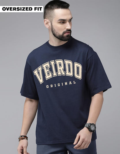 Pure Cotton Green, Royal Blue, Red, Navy Blue & Swan White Oversized Fit Originals Typographic Printed Half Sleeve T-Shirt for Men & Boys (Available in Sizes S to 2XL)