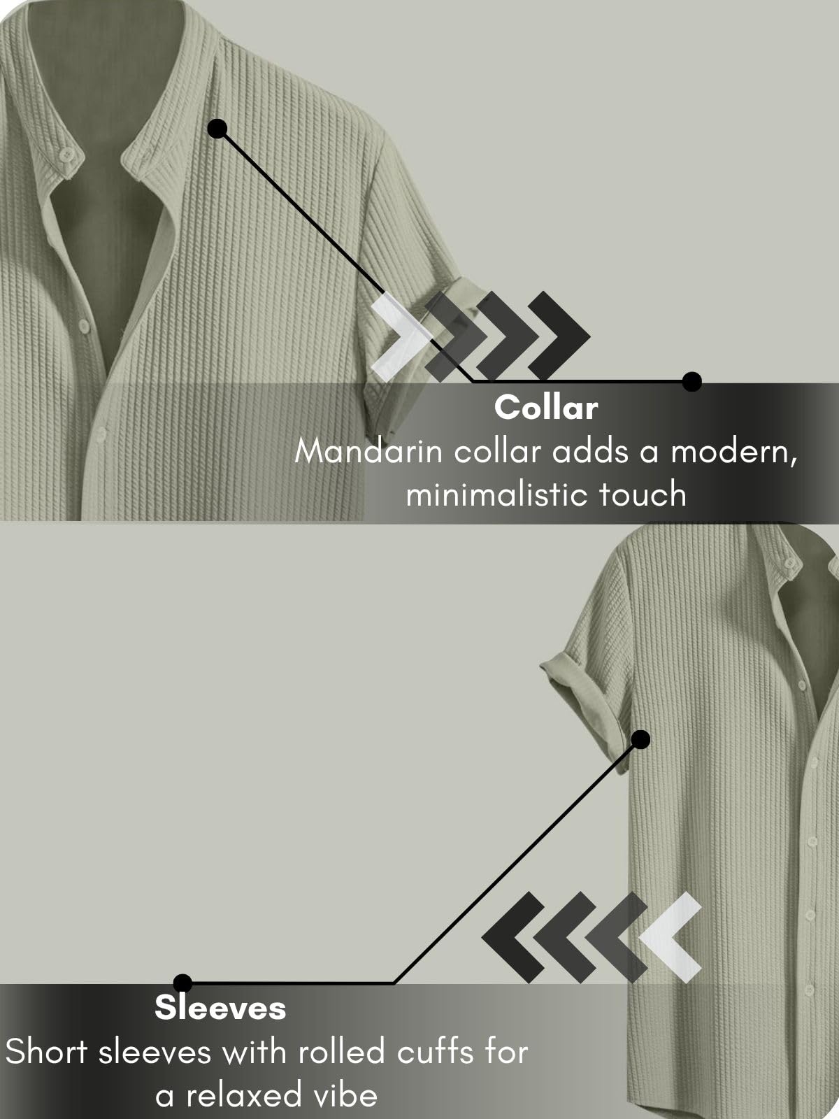 GRECIILOOKS Men's Polycotton Regular Fit Casual Shirt | Stylish | Printed | Solid | Short Sleeve | Trendy (Available in Plus Size and Combo Pack of 2)